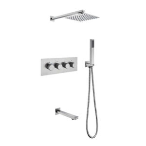 Shower System 53556003 Brushed