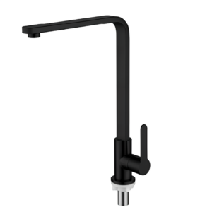 Single Cold Faucet 124001 Black
