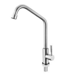 Single Cold Faucet 131001 Brushed