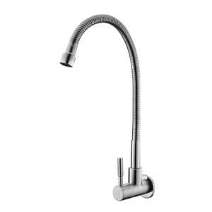 Single Cold Faucet 136001 Brushed